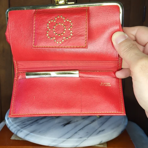 Buxton Coral Women's Clutch Wallet - Picture 8 of 17